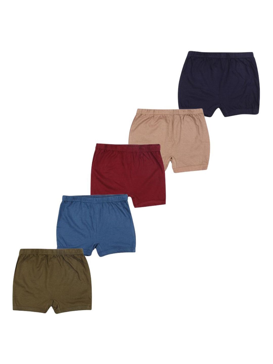 YELLOWDELIGHT Infant Boys Pack Of 5 Cotton Basic Briefs - YD 751 Tony (b) pln dr 0-6m-5p-picture-31