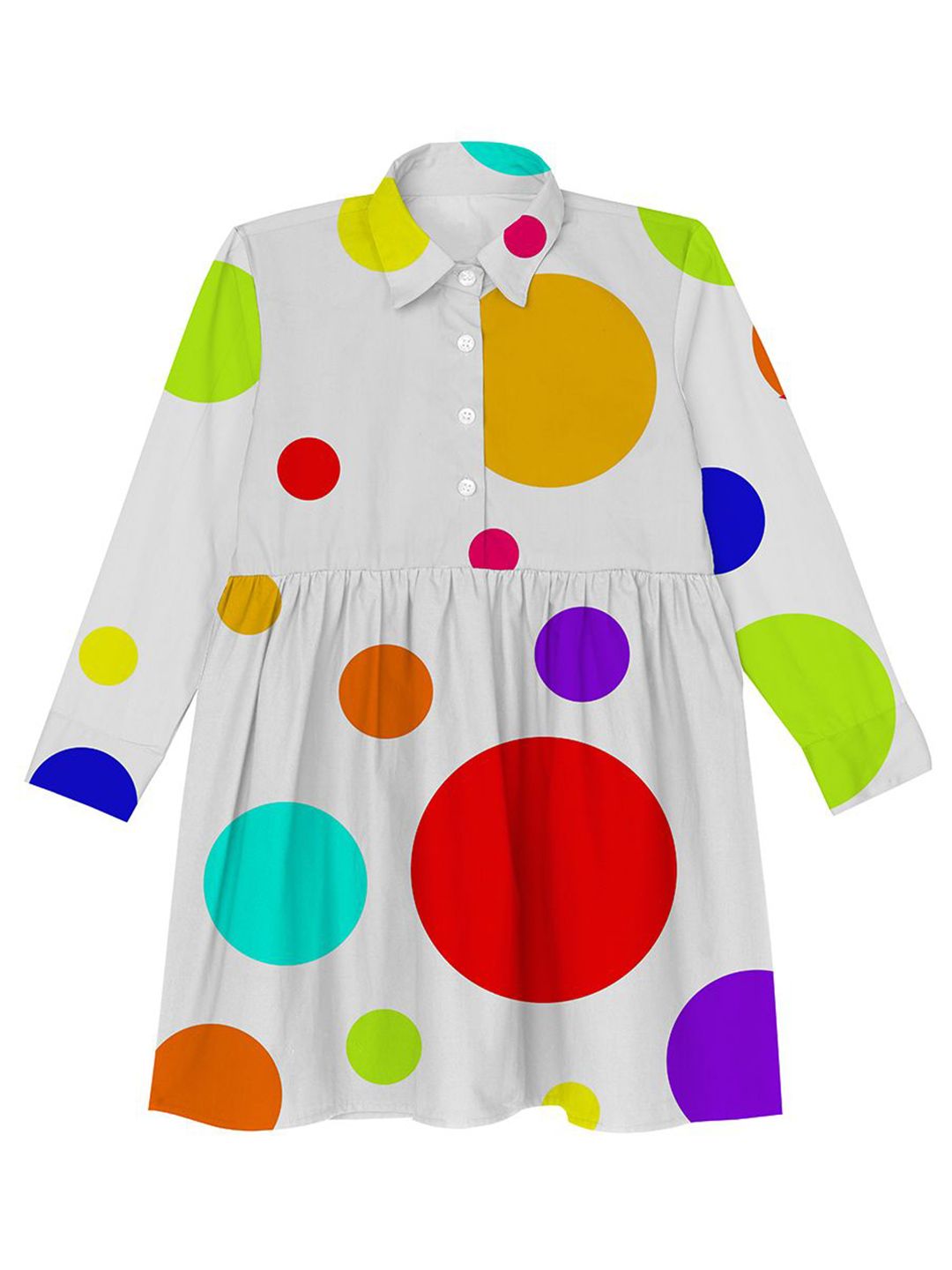 Anaario Print Organic Cotton A-Line Dress-picture-26