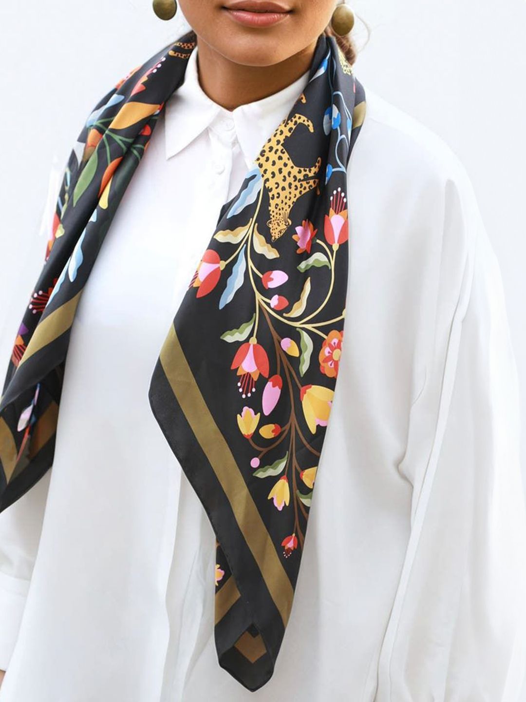 Attire Empire Women Printed Scarf-picture-29