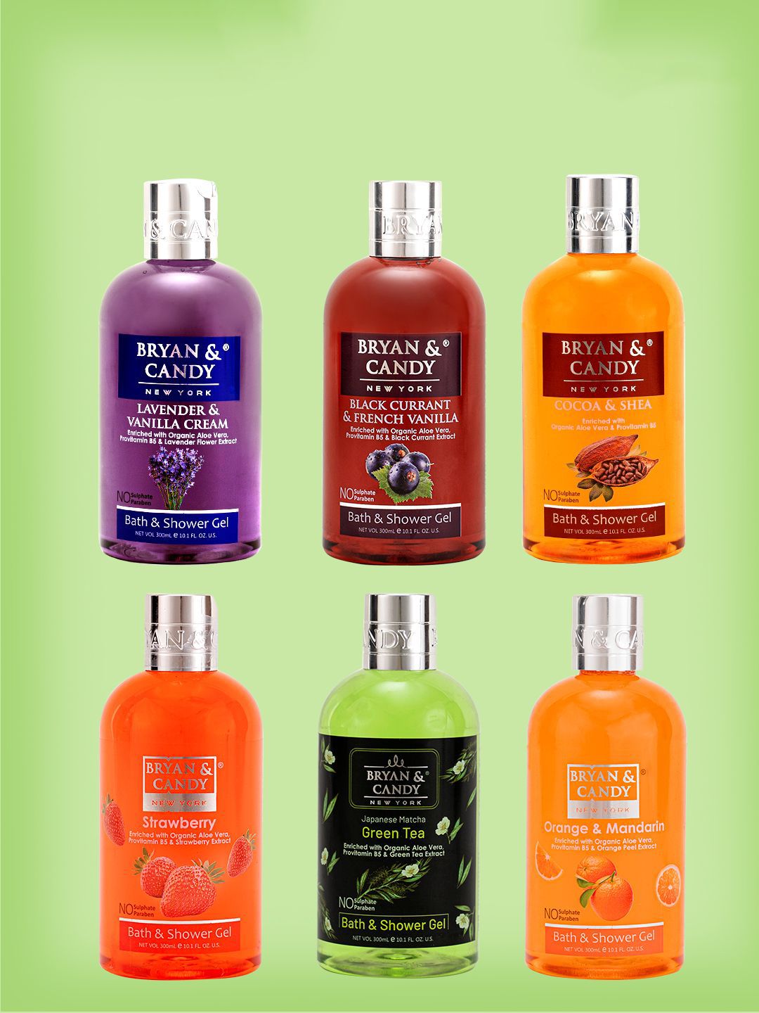 BRYAN & CANDY NEW YORK Green Tea Shower Gel- 300 ml-picture-37