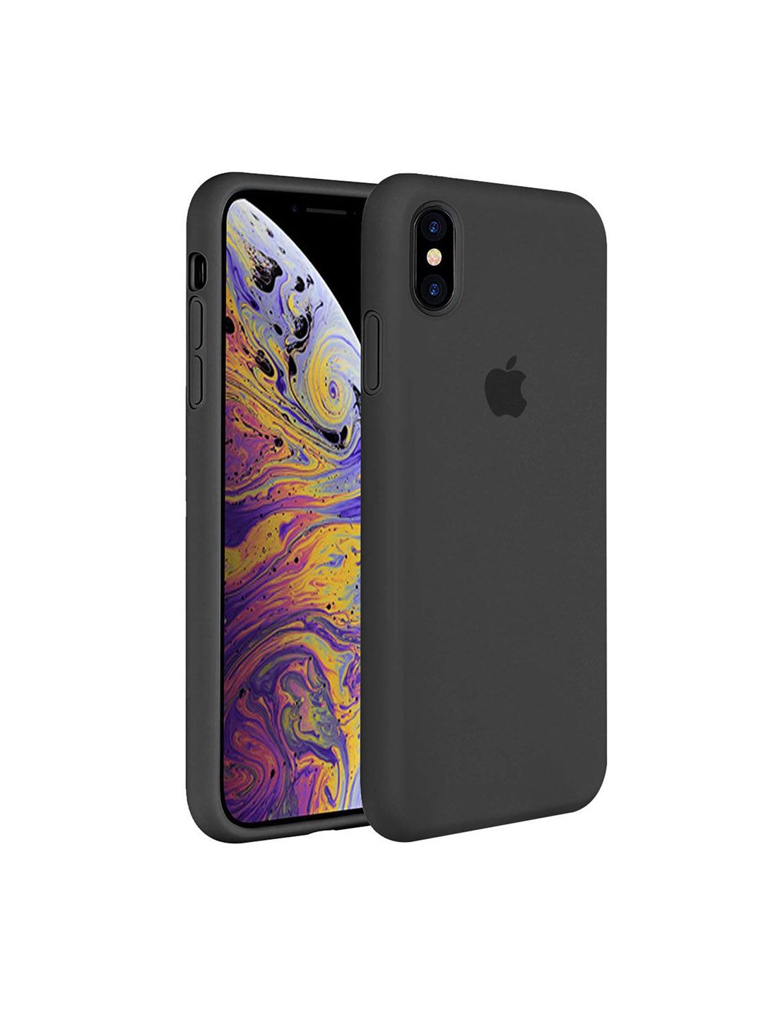 LIRAMARK Solid Printed iPhone X Back Case Mobile Accessories-picture-18