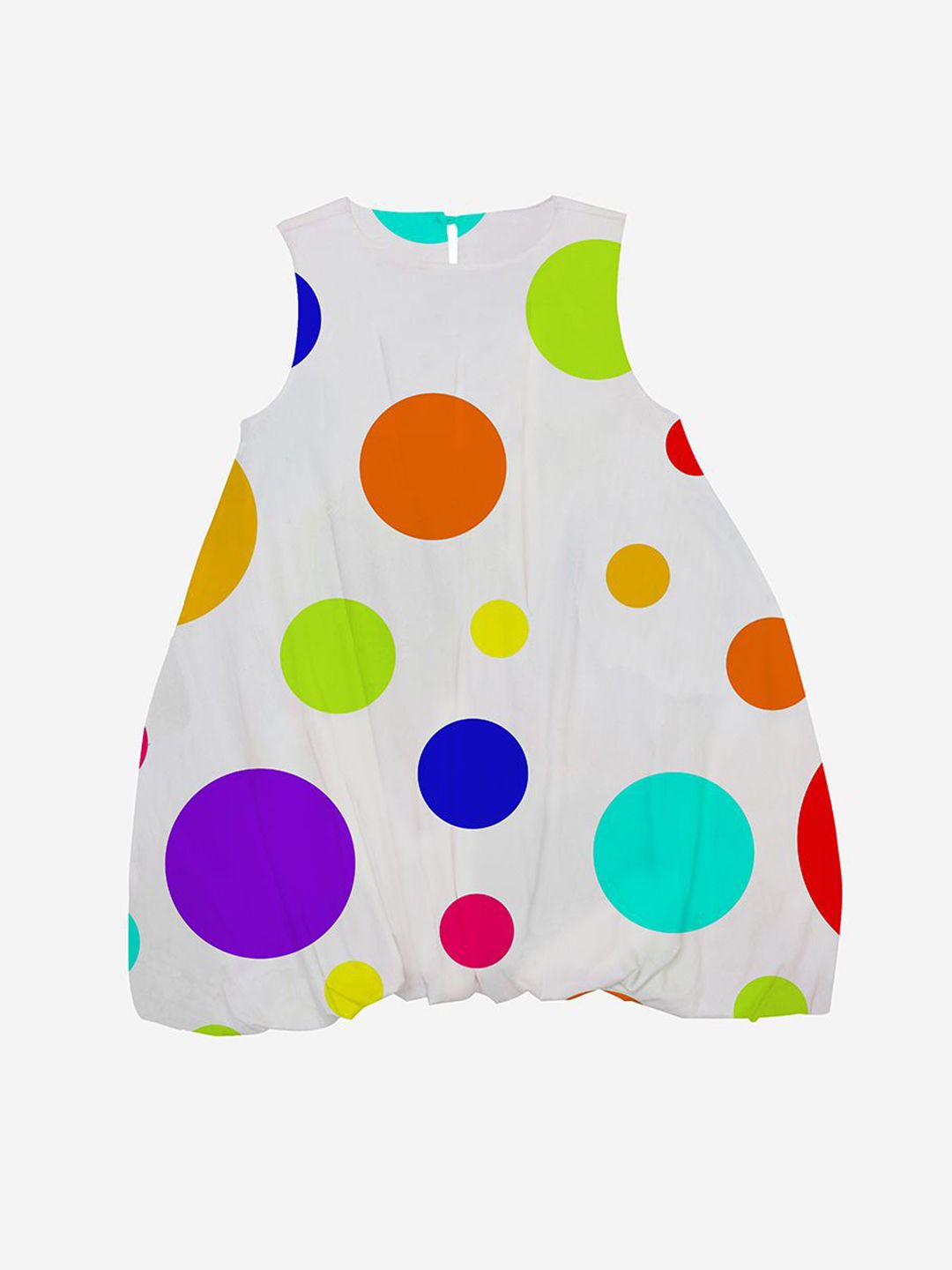 Anaario Print Organic Cotton A-Line Dress-picture-33