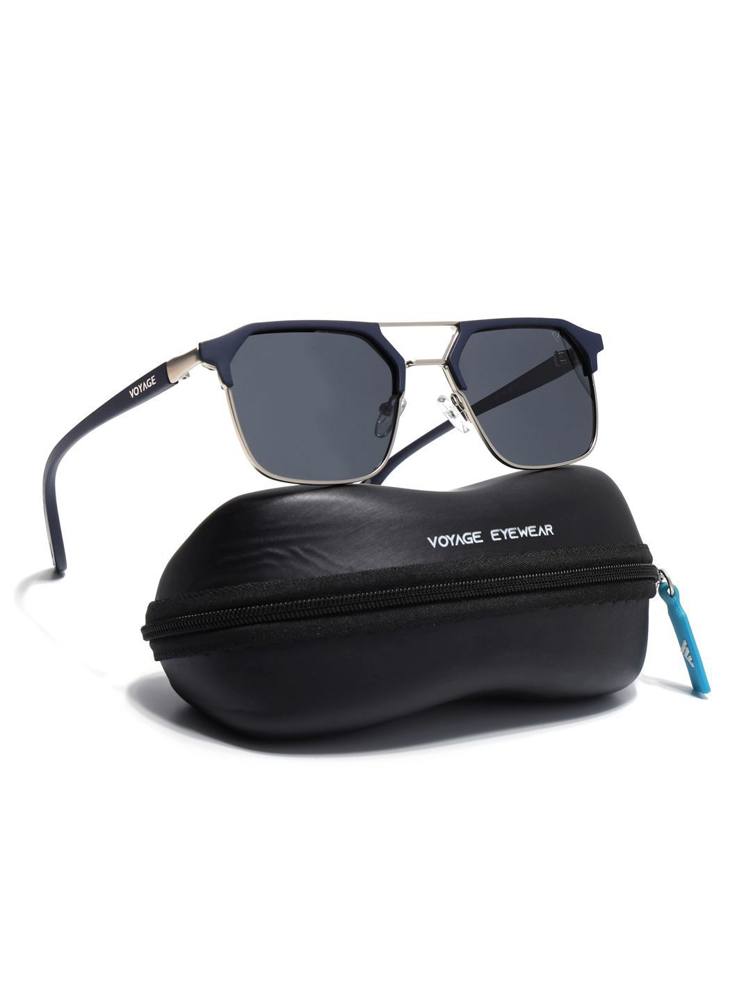Voyage Unisex Wayfarer Sunglasses with Polarised and UV Protected Lens-picture-17
