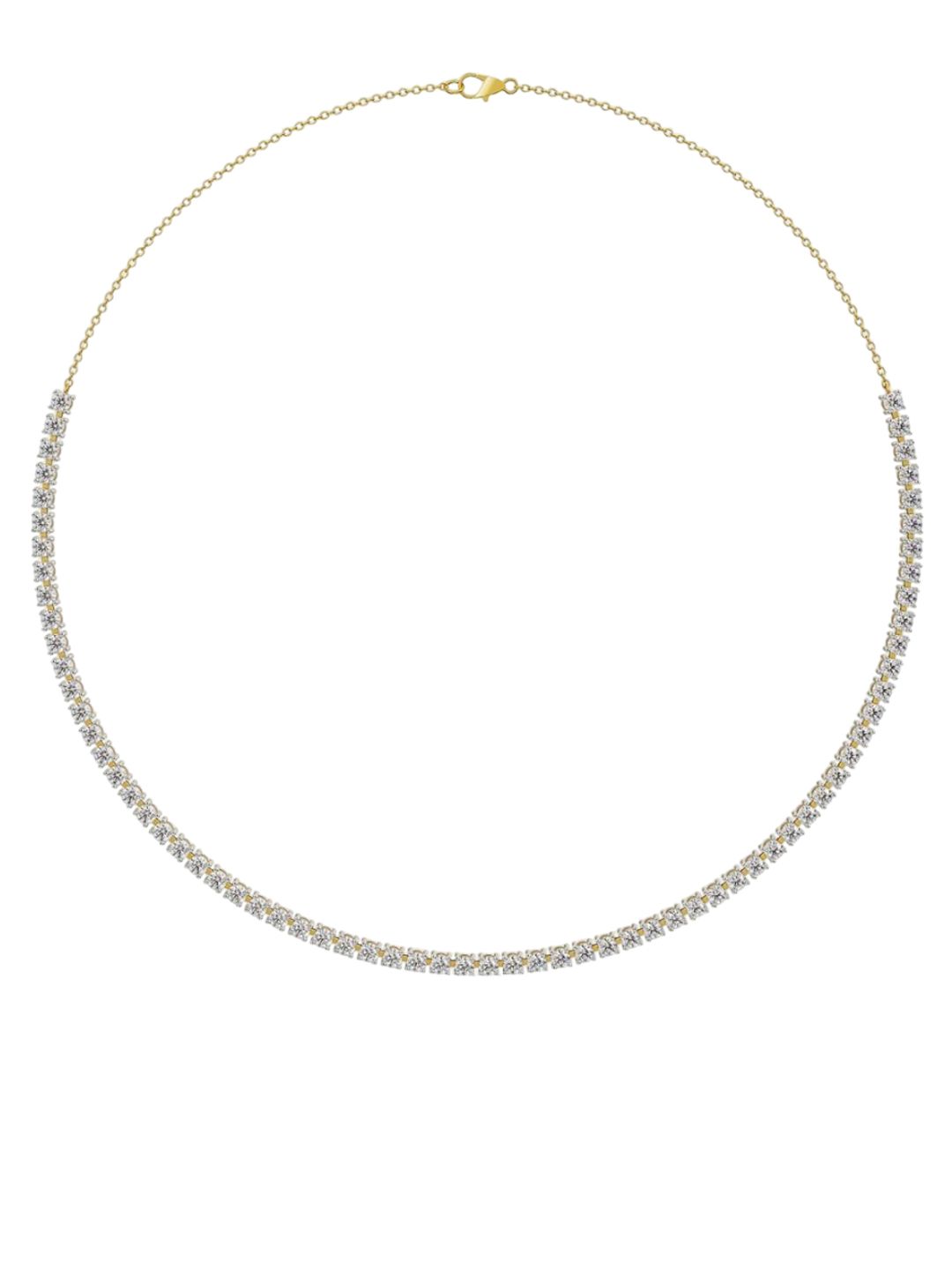 Emori Sleek Diamond Tennis Necklace-picture-10