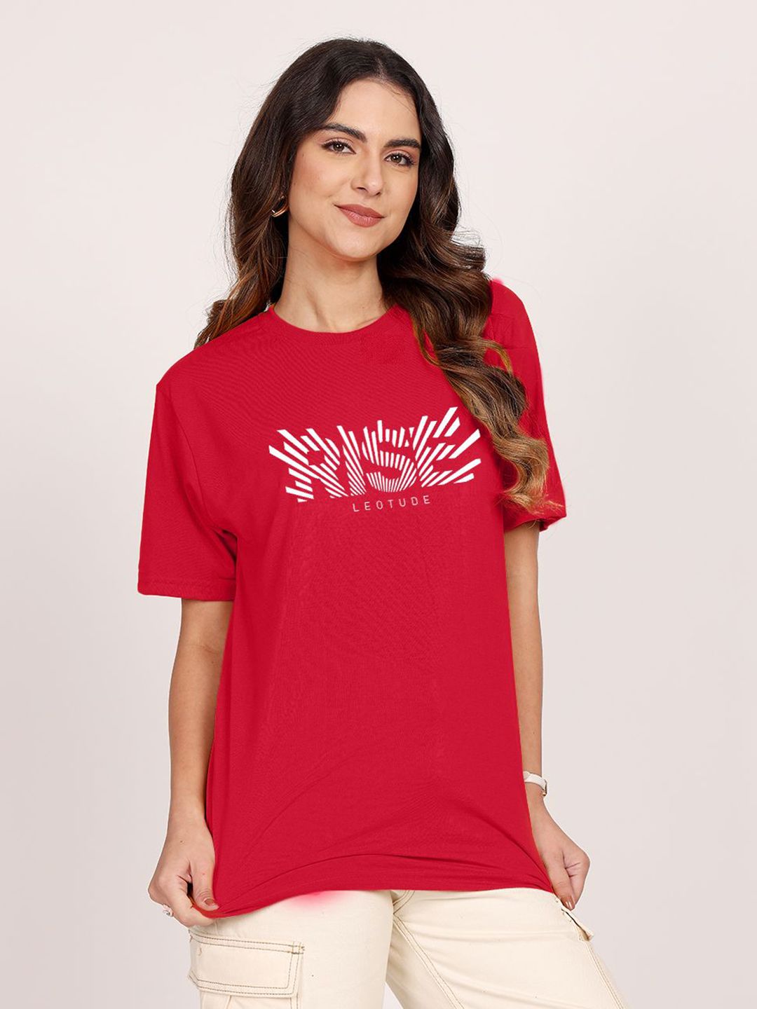 Leotude Women Printed T-shirt-picture-42