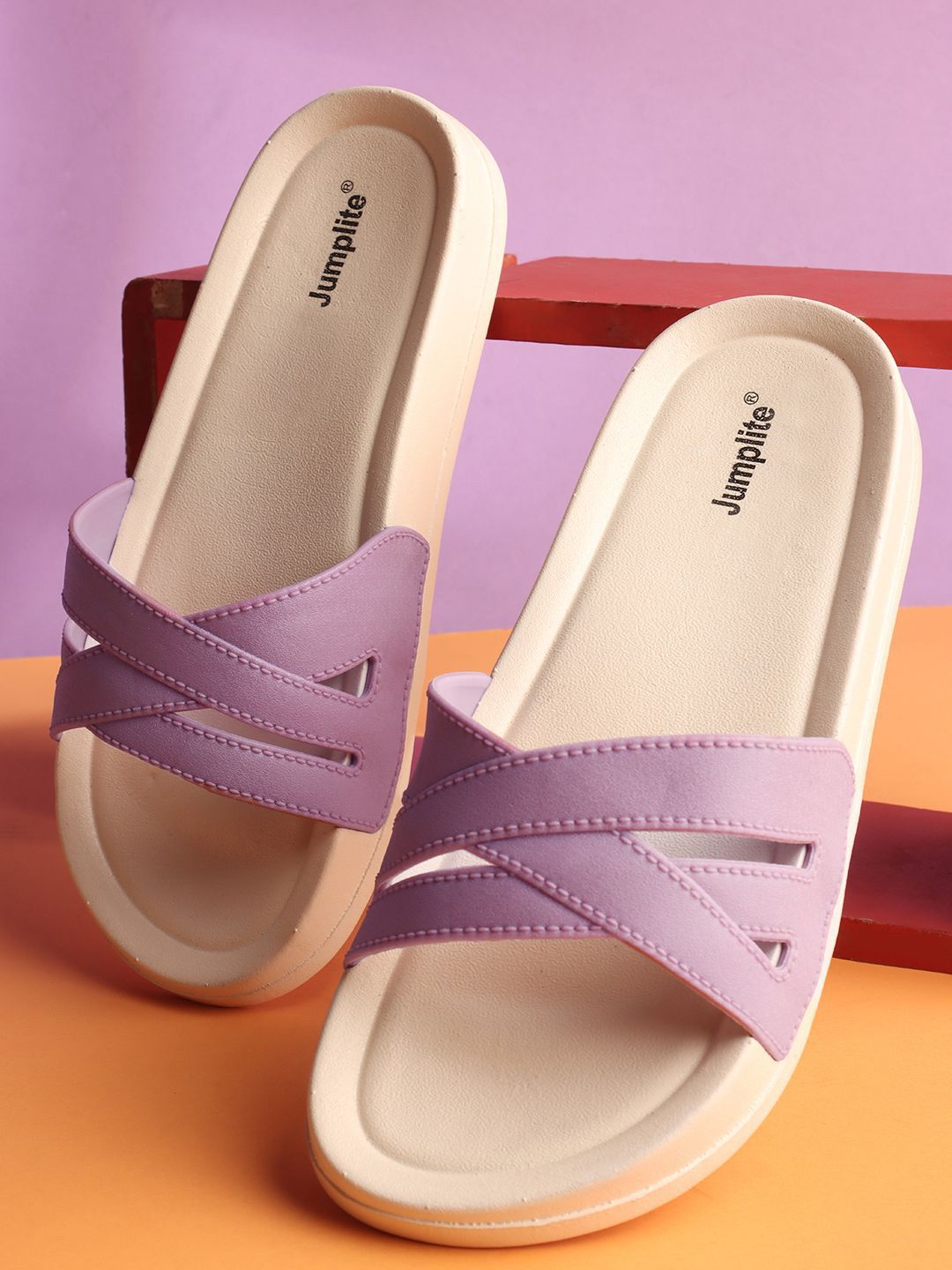 JUMPLITE Women Open Toe Flats-picture-24