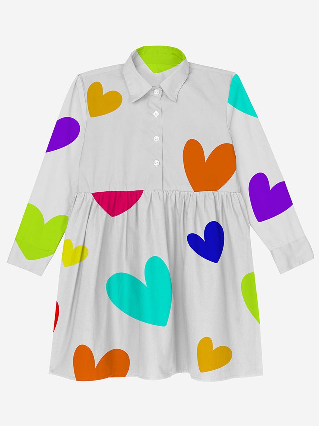 Anaario Print Organic Cotton A-Line Dress-picture-16