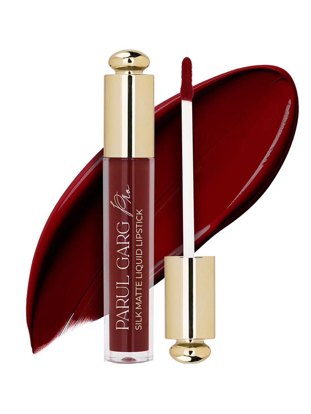 Parul Garg Silk Matte Waterproof Liquid Lipstick -3 ml Primrose-image-27