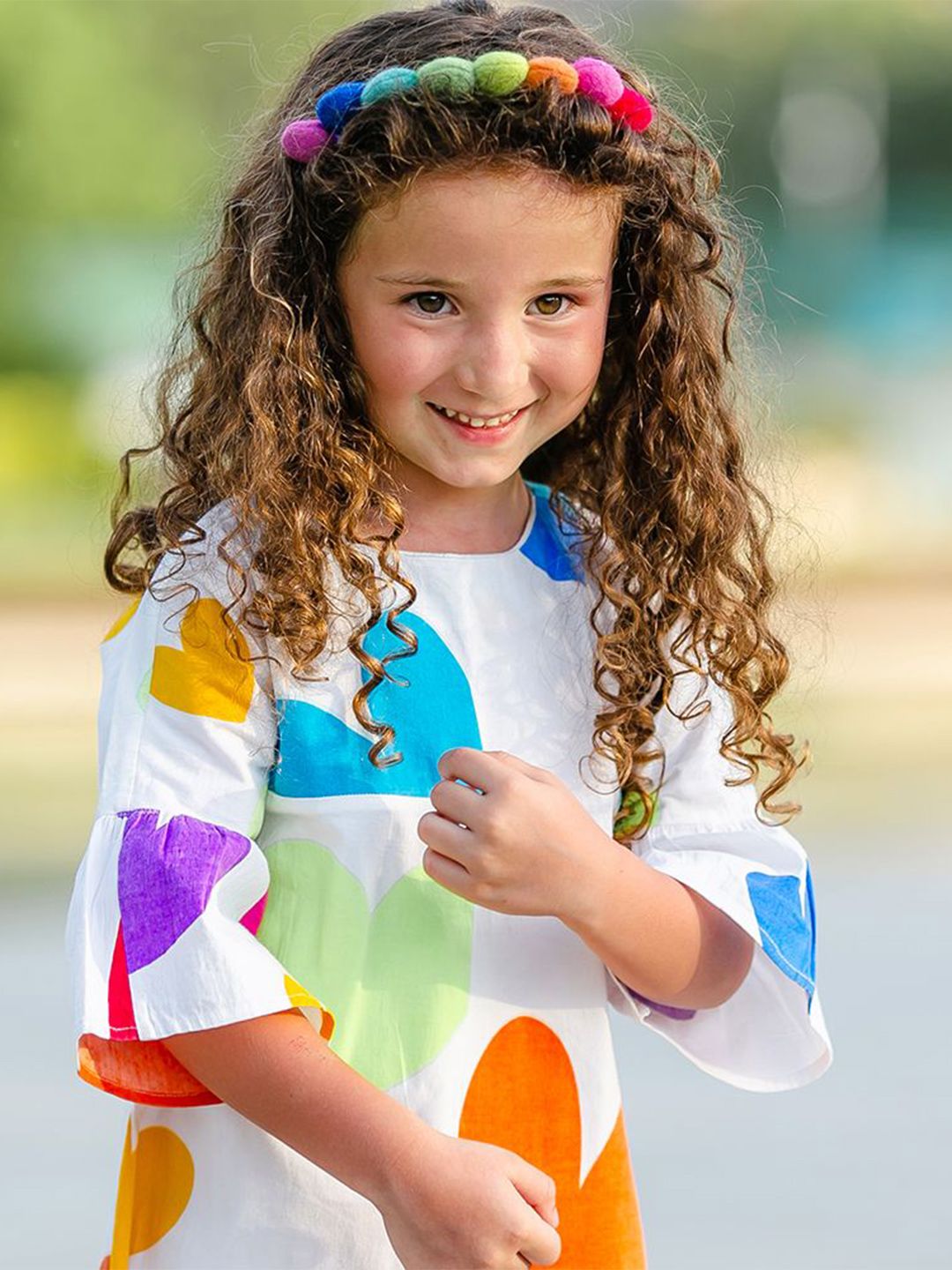 Anaario Print Organic Cotton T-shirt Dress-picture-22