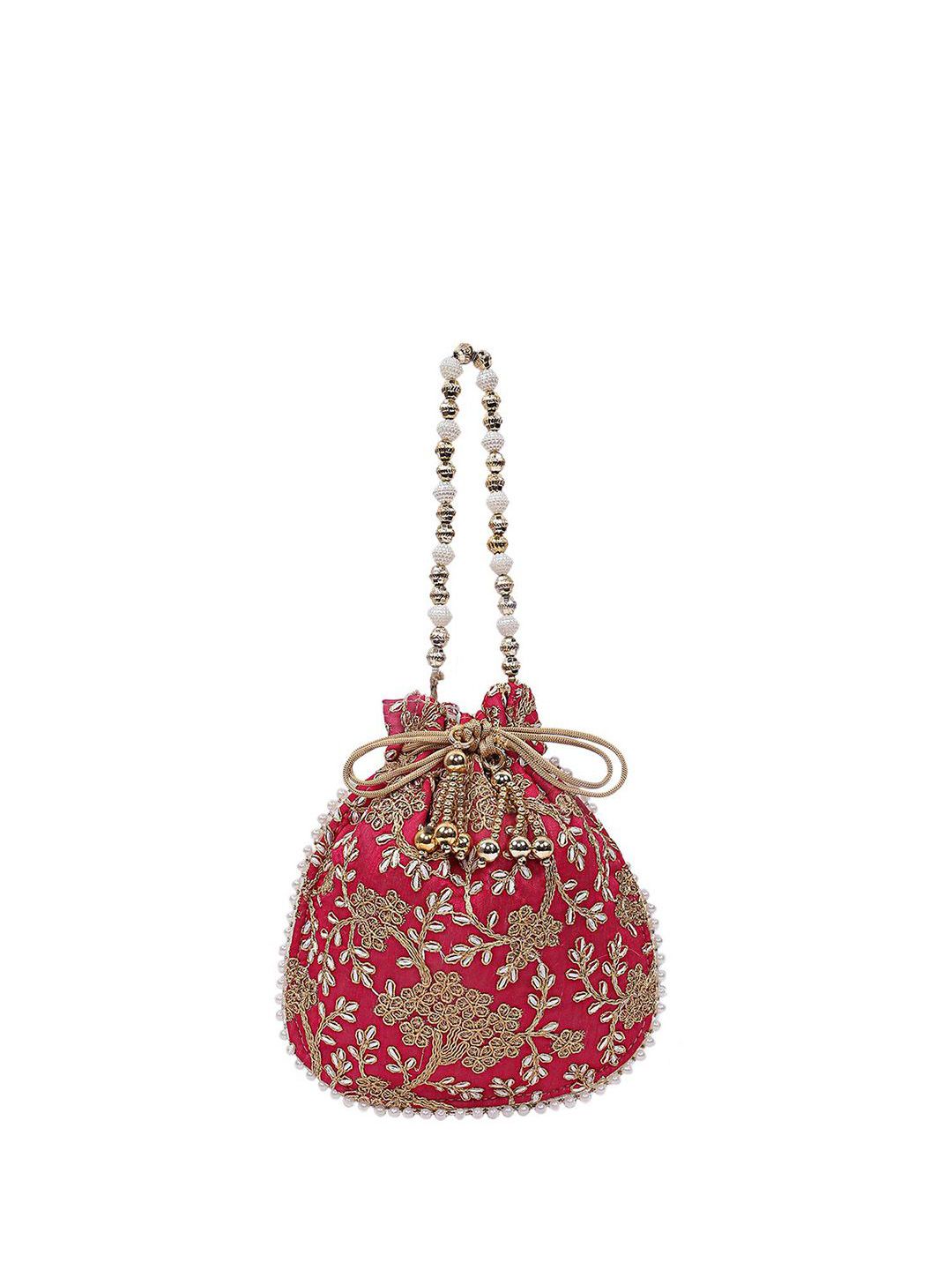 Kuber Industries Unisex Embroidered Potli Clutch-picture-27