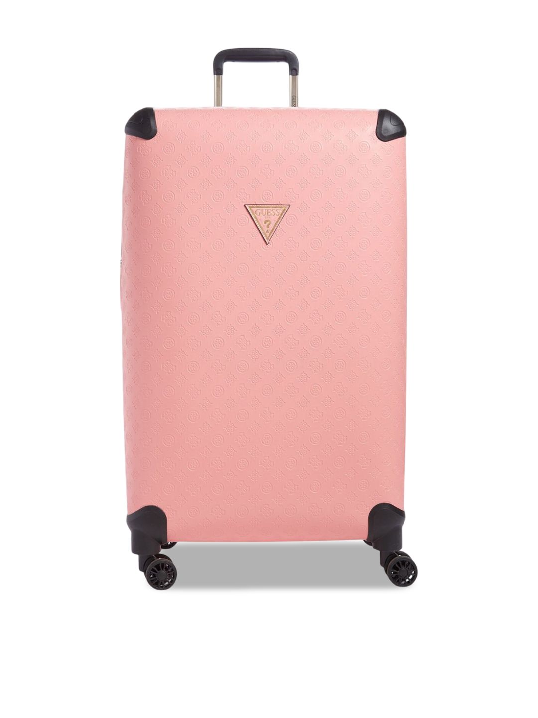 GUESS Textured Soft-Sided Medium Trolley Bag-image-14
