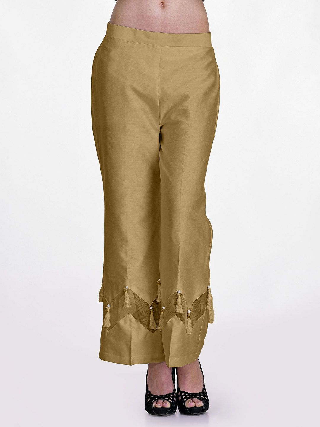 FLOREOS Women Flared Trousers-picture-32