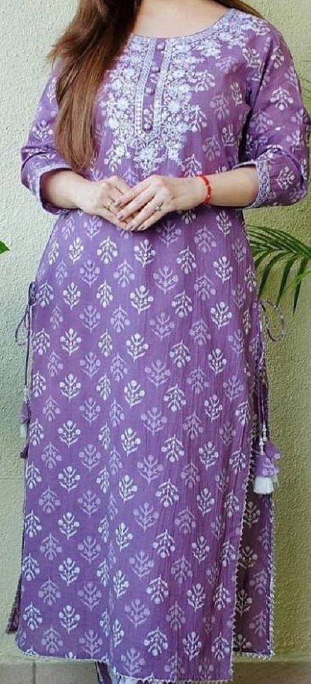 Women Red & Yellow Floral Print Tasselled Fusion Kurta with Trousers main image 0
