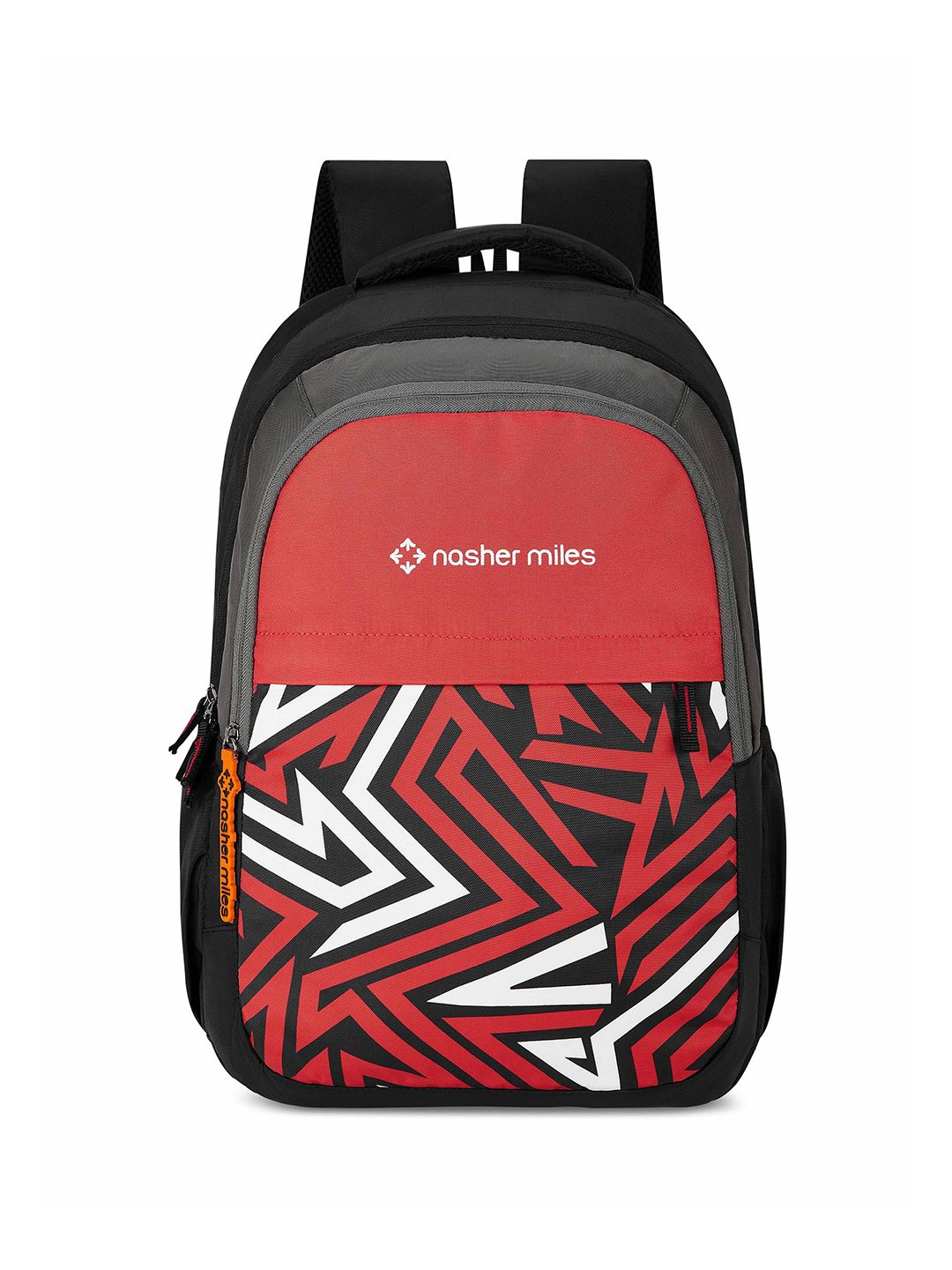 Nasher Miles Physics Laptop Backpack 31 Liters Polyester with Raincover (Black)-image-7