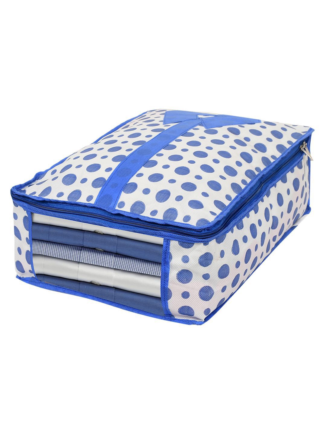 Kuber Industries Blue Set of 1 Regular Multi-Utility Organisers-picture-22
