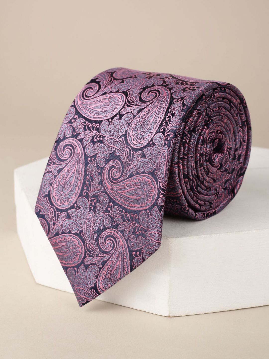 Van Heusen Men Printed Broad Tie