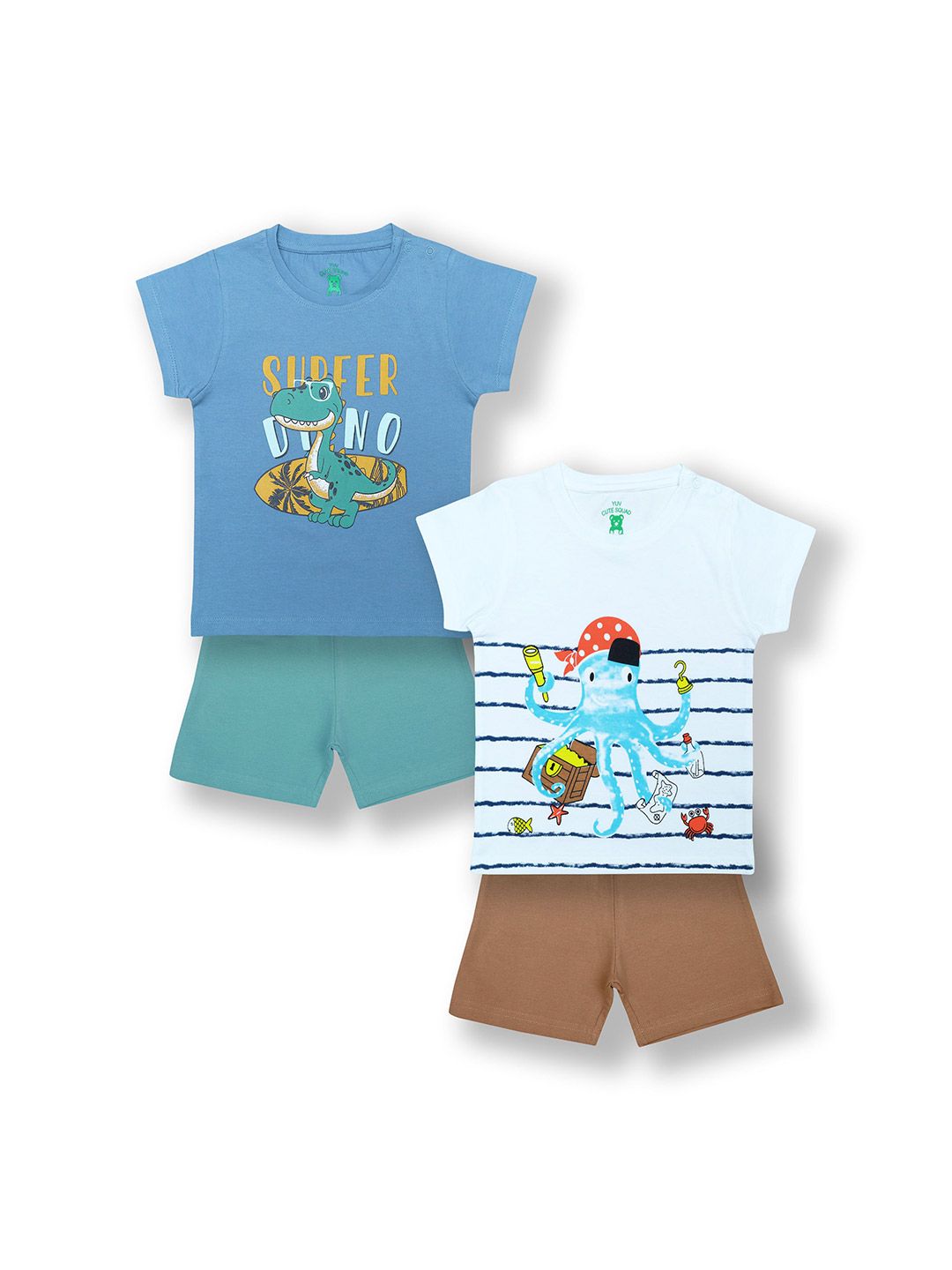 YUV Boys Printed T-shirt with Shorts-picture-25