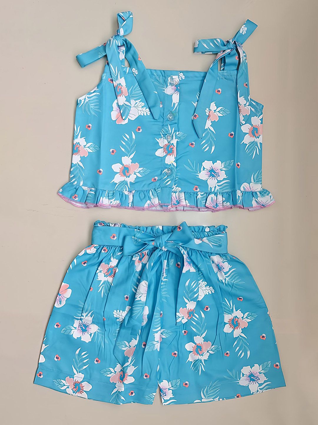 GORLYA Girls Printed Top with Shorts-picture-23