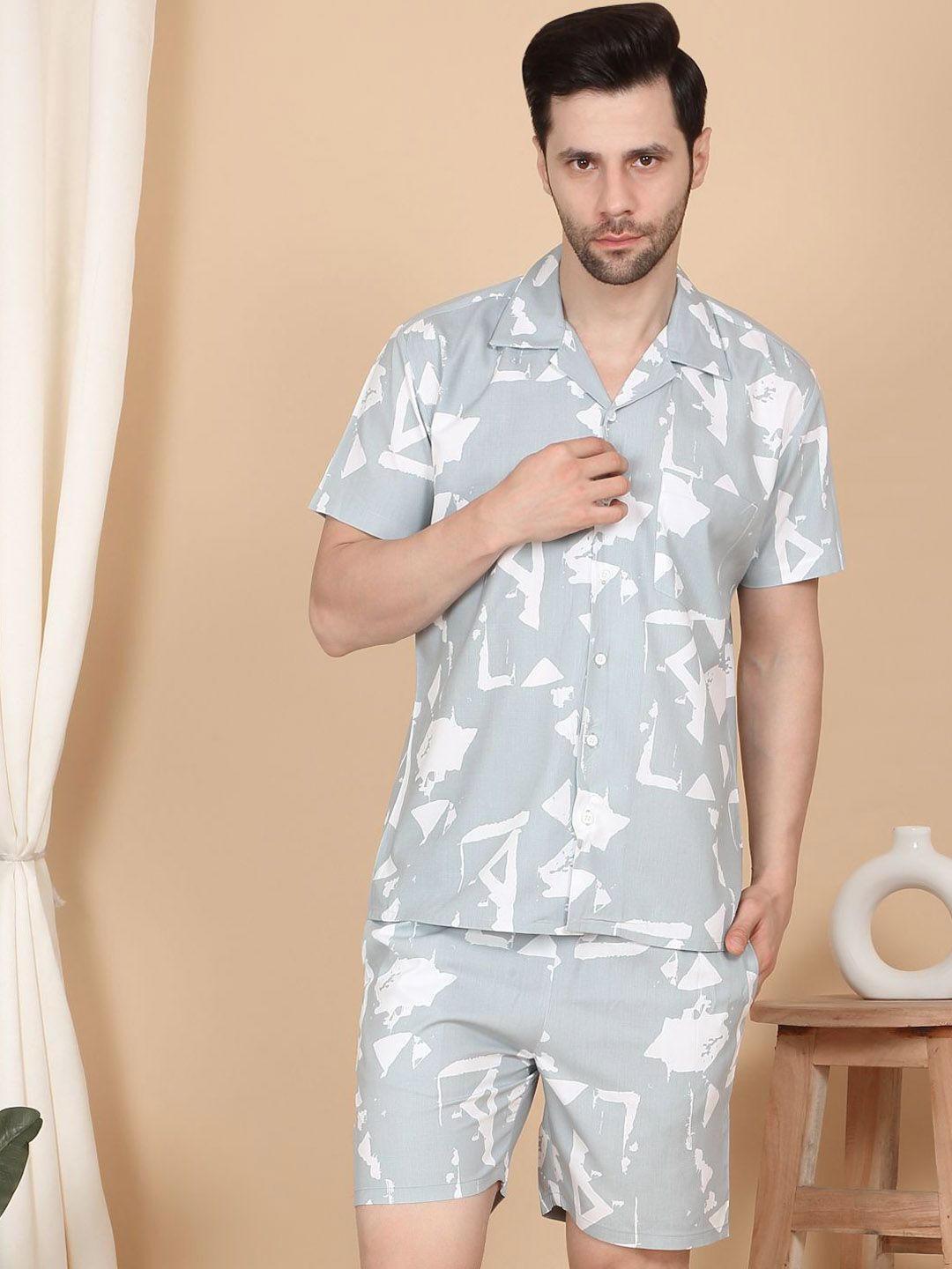 Sweet Dreams Men Printed Night suit-picture-44