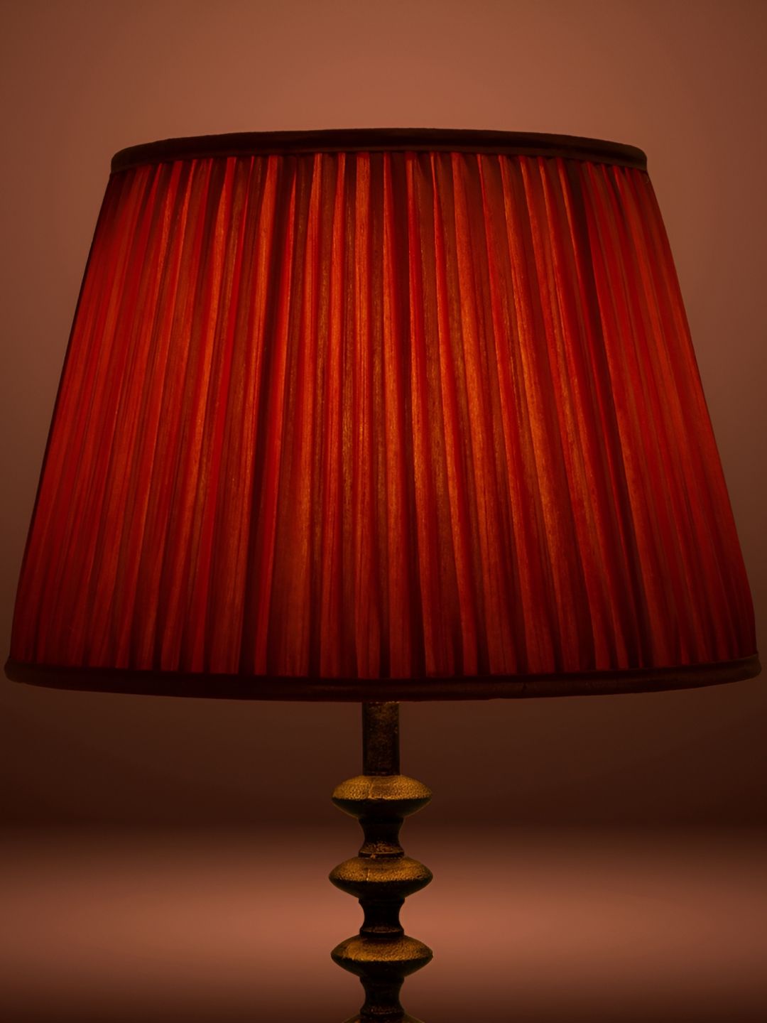 Lampenschirm India Orange Cotton Frusturical Shaped Lampshade-picture-36