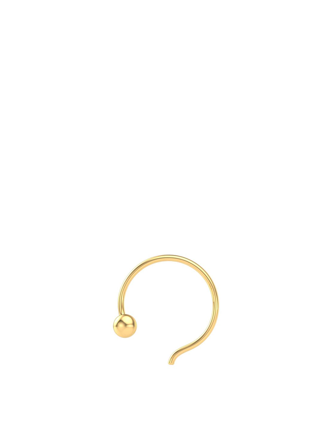 Peenzone Jewellers Gold-Plated Stud Nosepin-picture-32