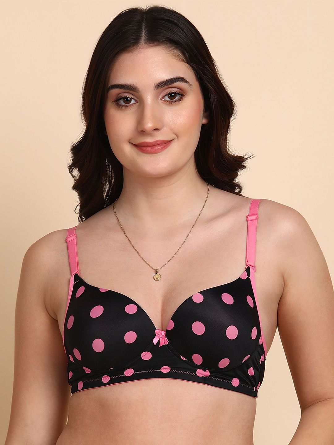 Dressberry Heavy Padded Printed Bra