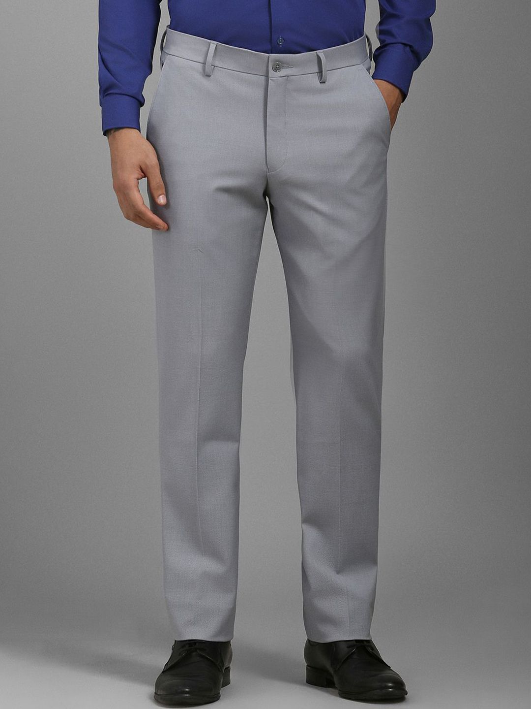 Louis Philippe Men Slim Fit Trousers-picture-13