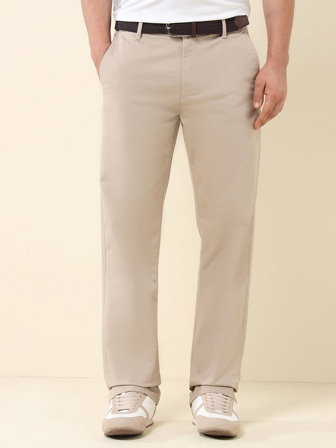 U.S. Polo Assn. Men Classic Straight Fit Chinos Trousers-image-45
