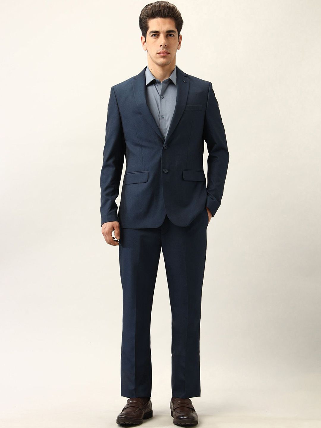 Arrow 2-Pc Tailored Fit Ceremonial Single Breasted Suit-image-48