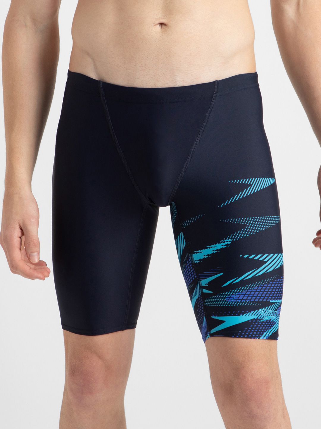 Speedo Men's Endurance10 Hyperboom Print V-Cut Jammer