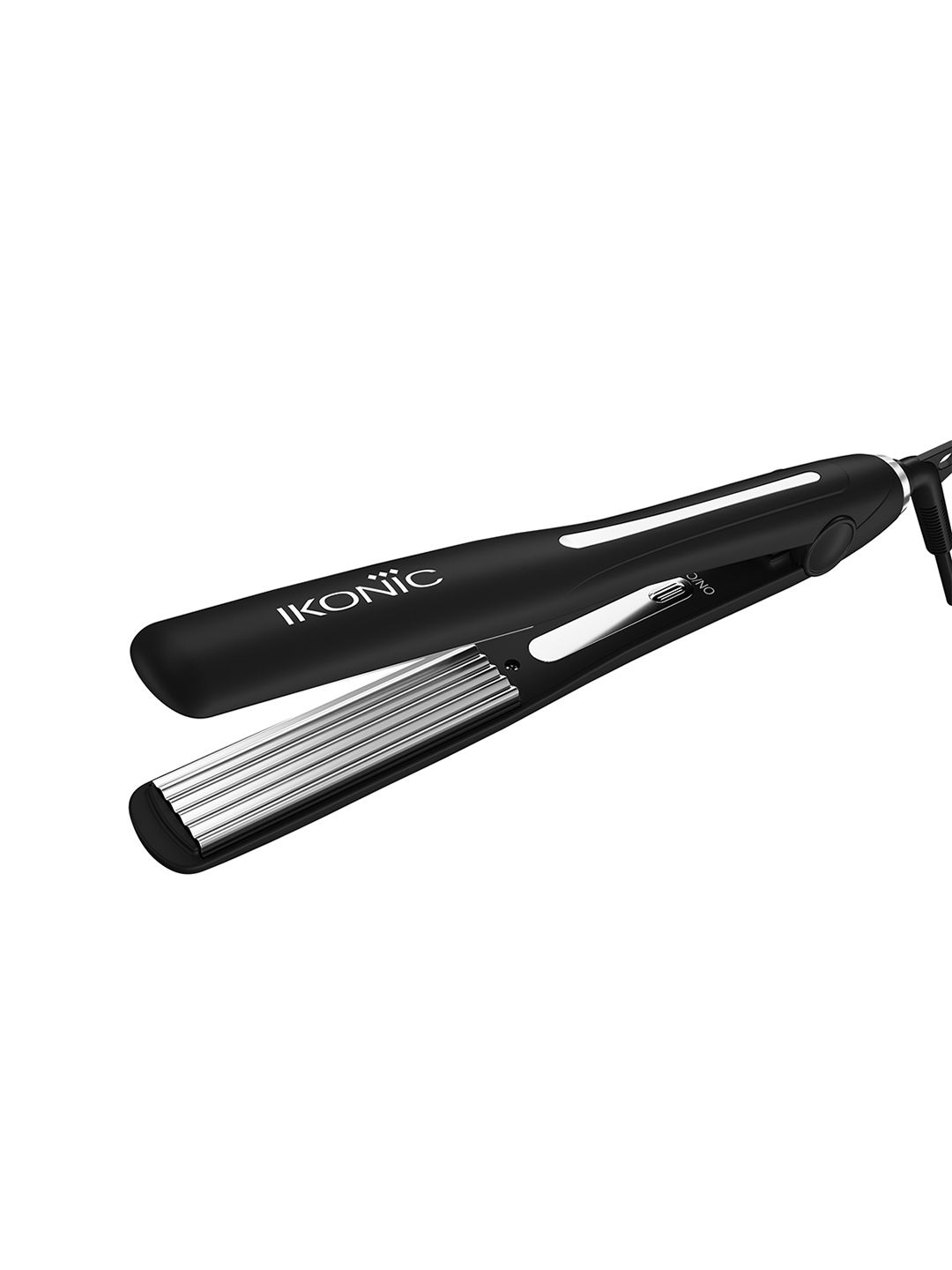 Ikonic Professional Slim Titanium Hair Crimper 2.0 - Black