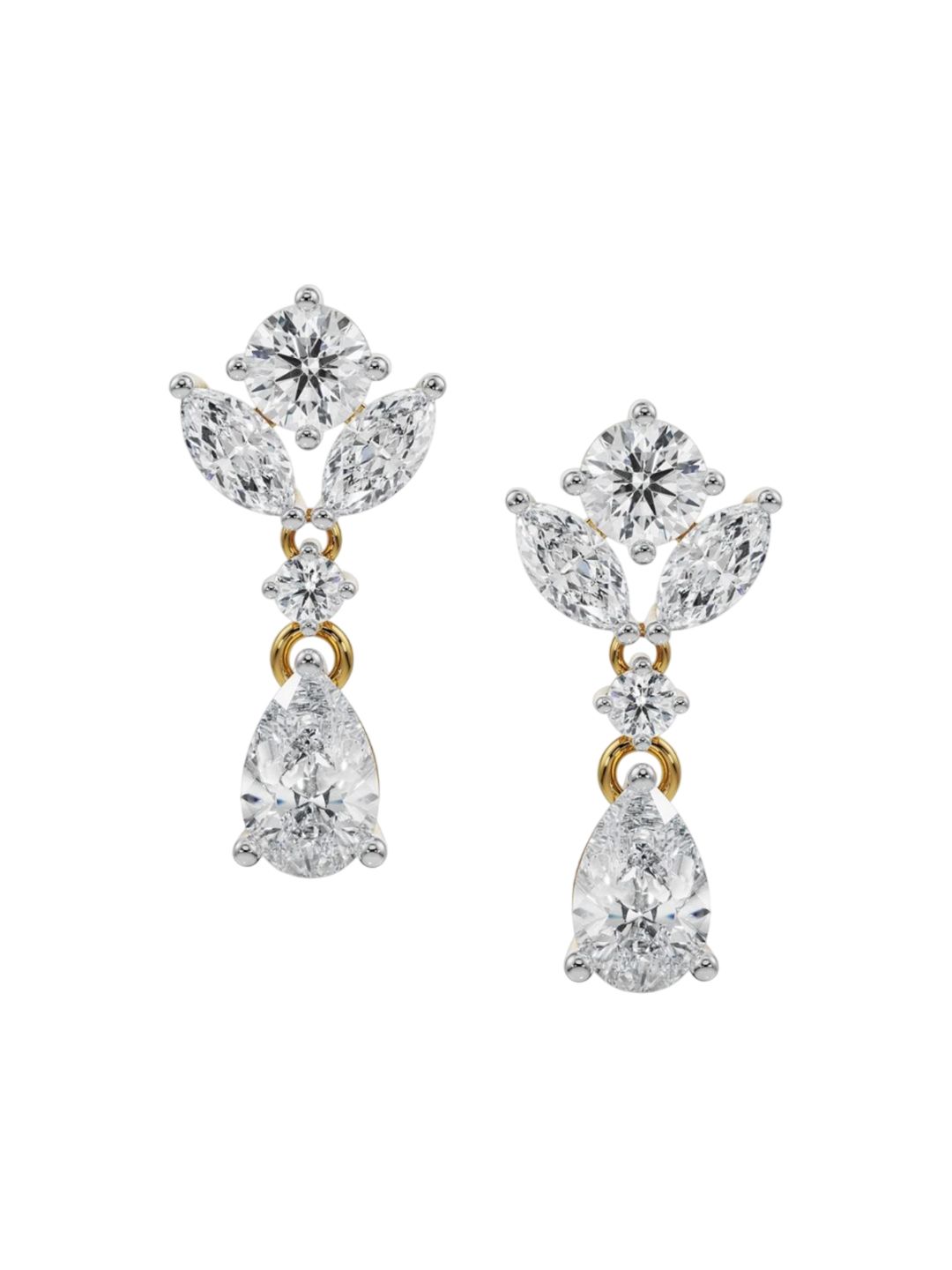 Emori Magical Drop Diamond Earrings-picture-12