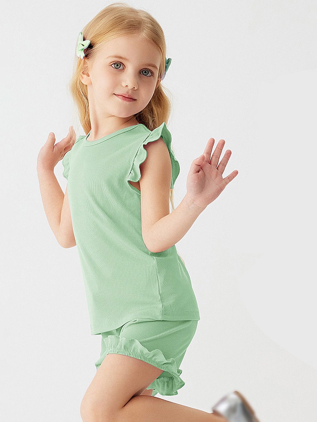 LULU & SKY Girls Top with Shorts-picture-16