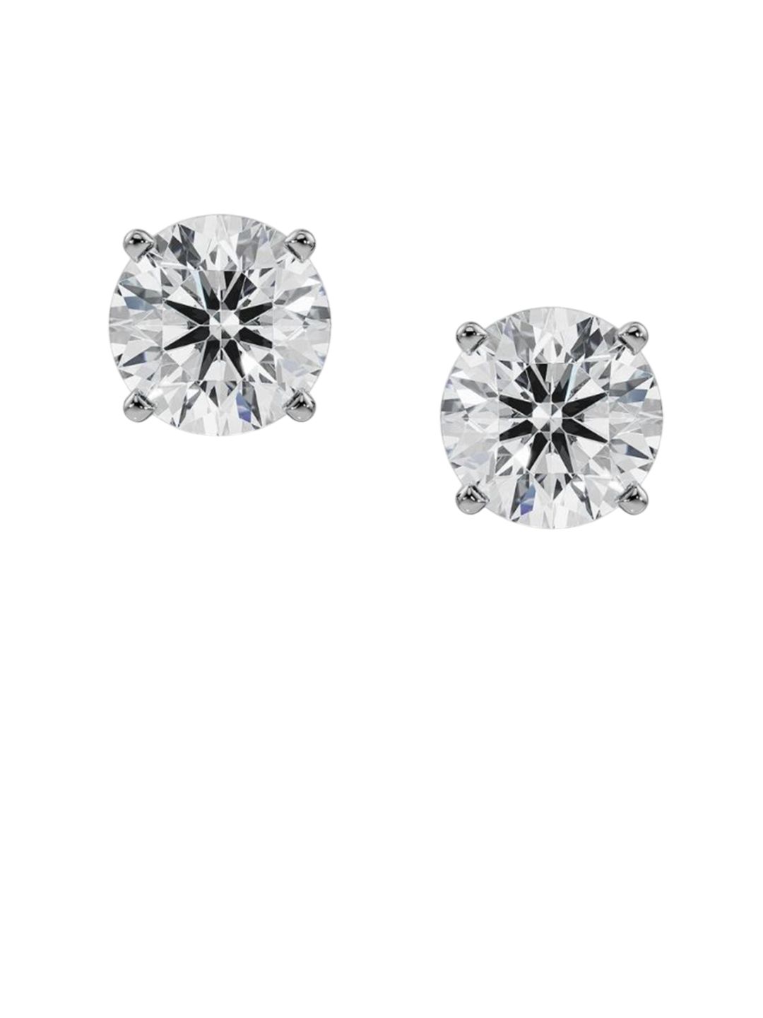 Emori 2 CT Classic Round Diamond Studs-picture-22