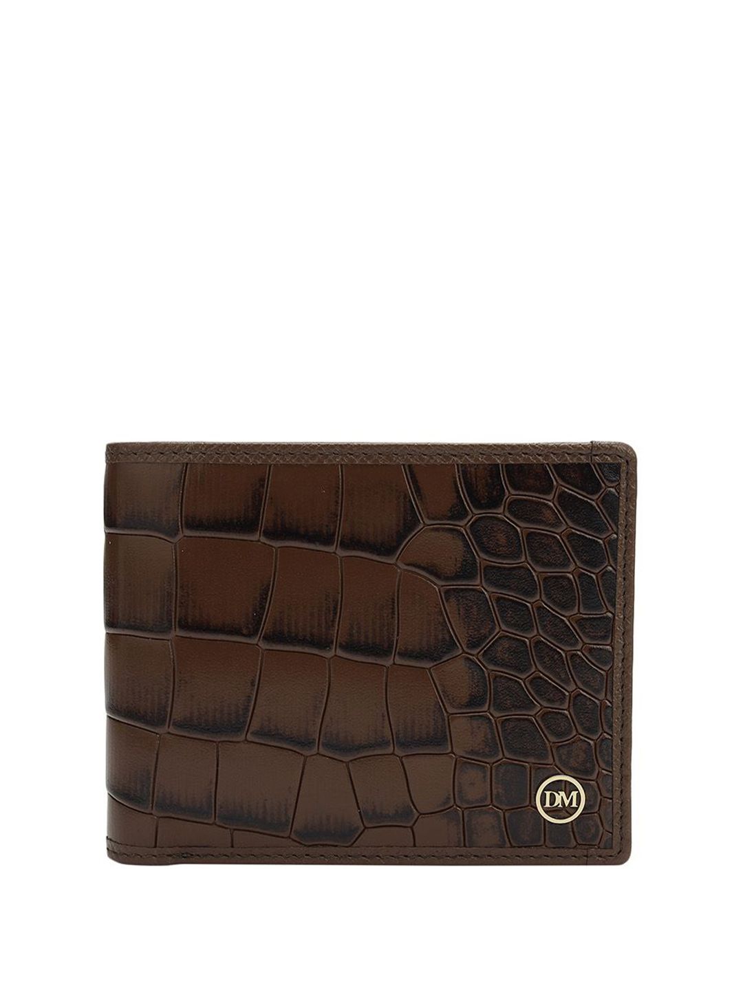 Da Milano Men Textured Leather Two Fold Wallet-picture-19