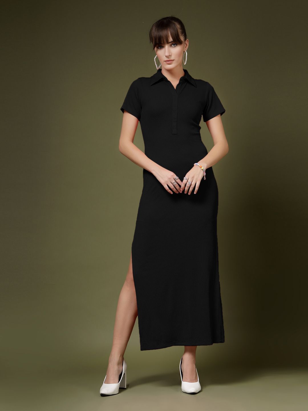 Chemistry Bodycon Maxi Dress