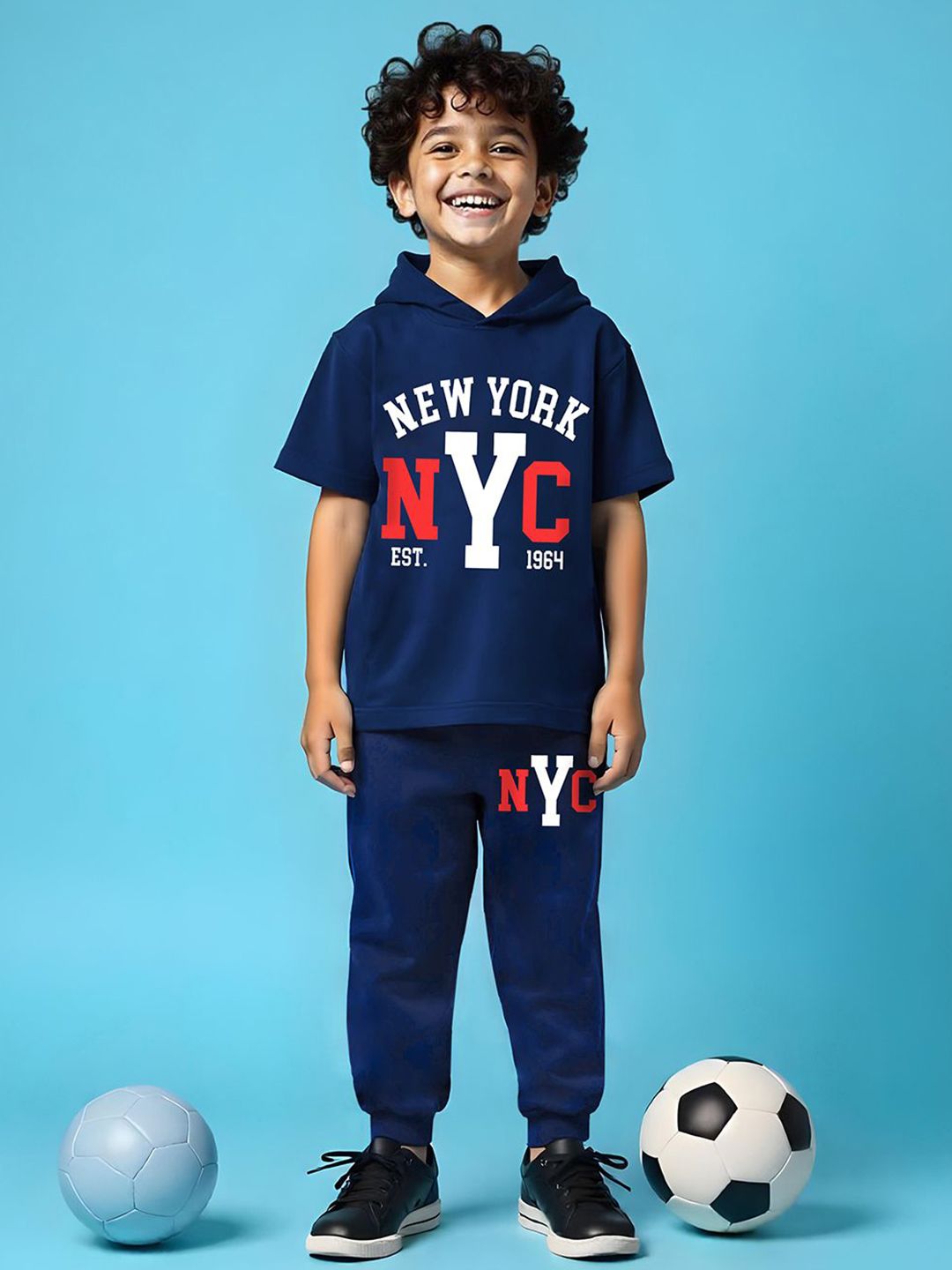 YK X Trampoline Unisex Kids Printed T-shirt-picture-28