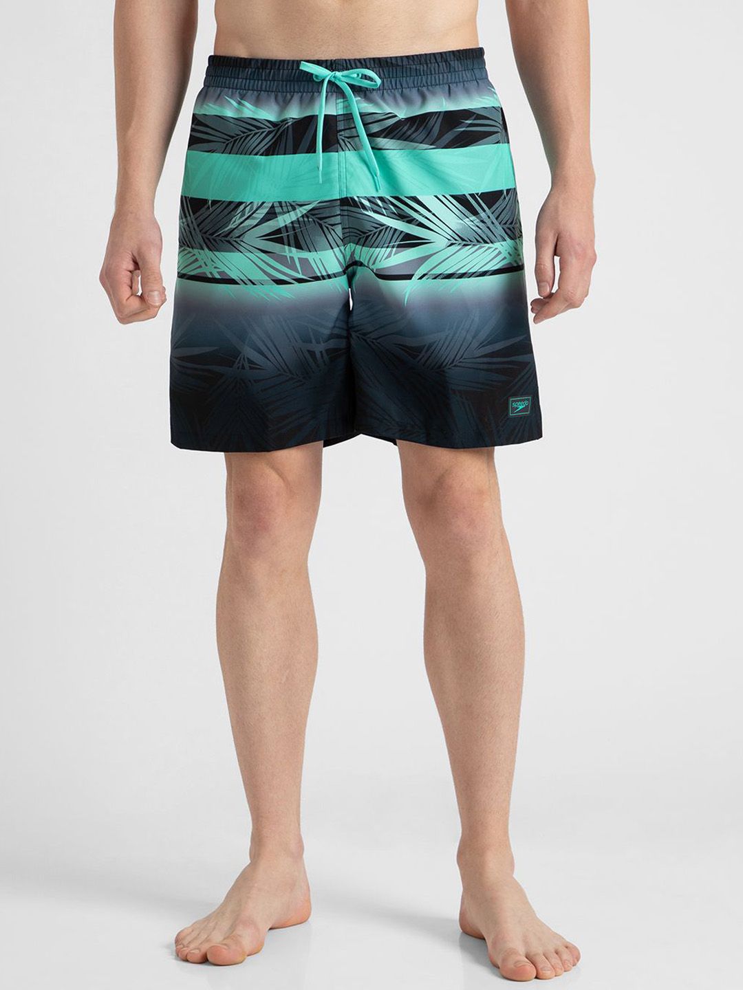 Speedo Men 4 Way Comfort Stretch Essential Printed Watershorts with Side Pockets