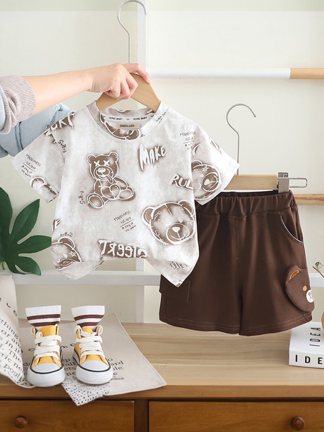 INCLUD Boys Printed T-shirt with Shorts-picture-19