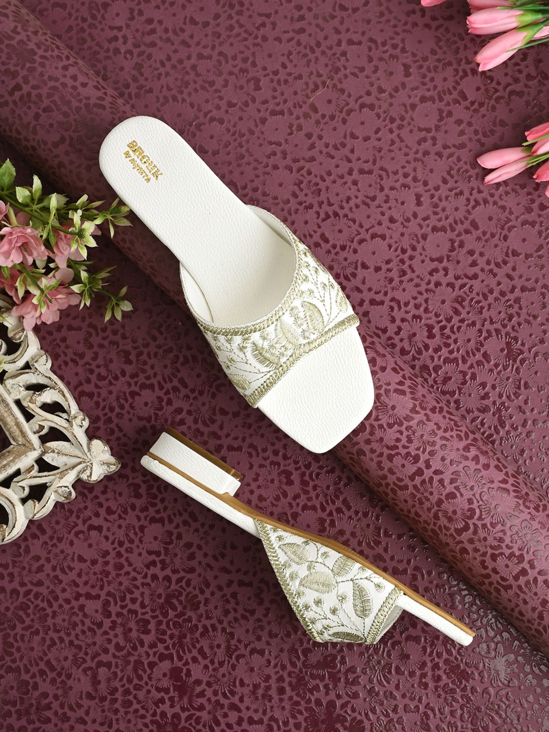 Anouk Embellished Party Block Sandals-picture-33
