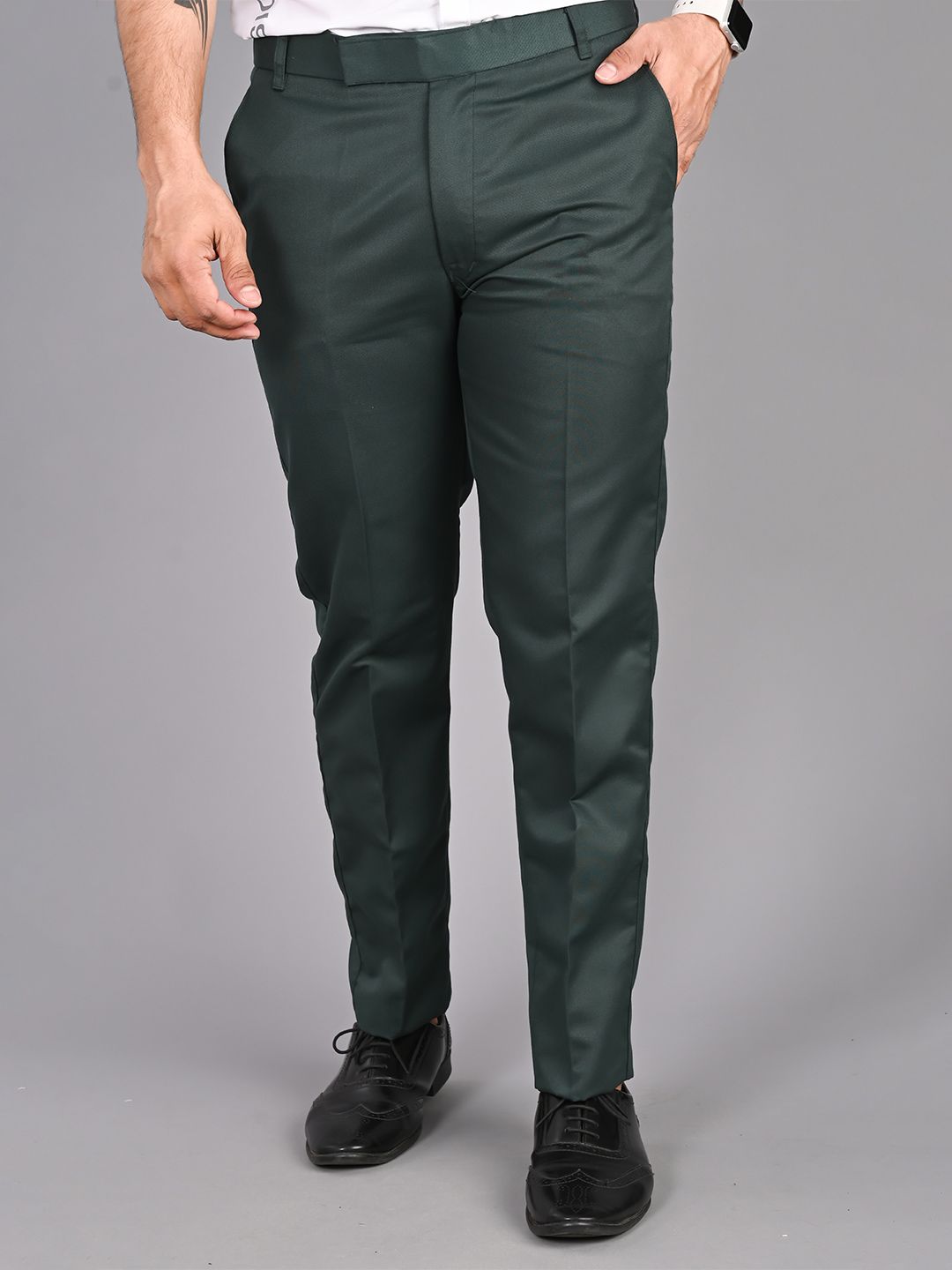 encore by INVICTUS Men Pleated Trousers-picture-35