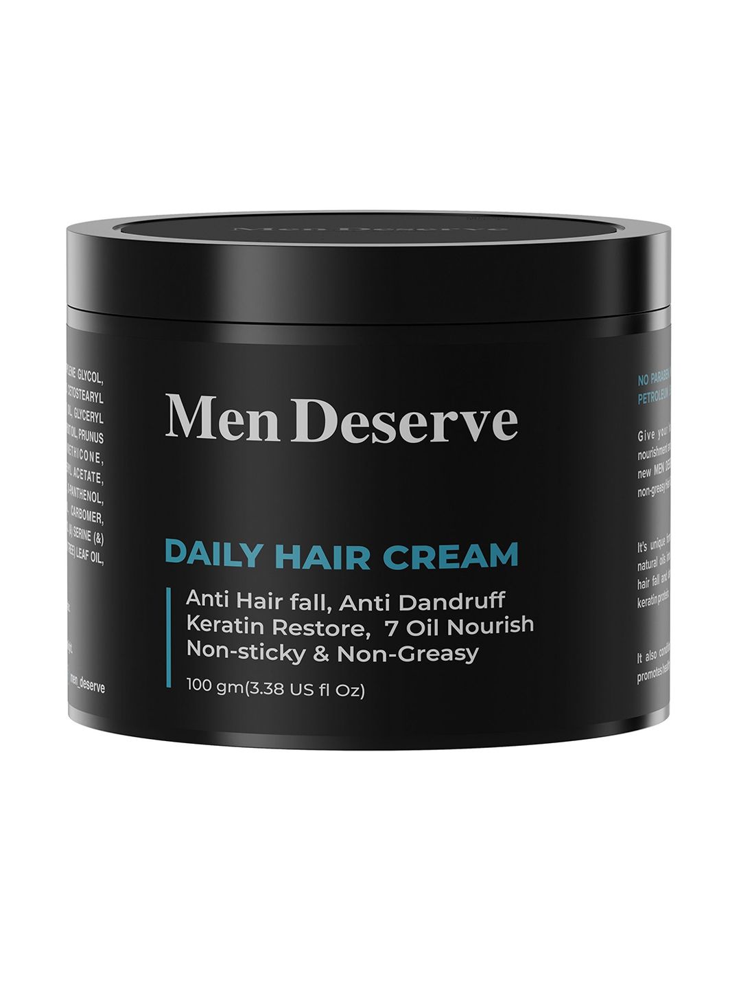 Men Deserve Daily Use Hair Cream - 100g-picture-40