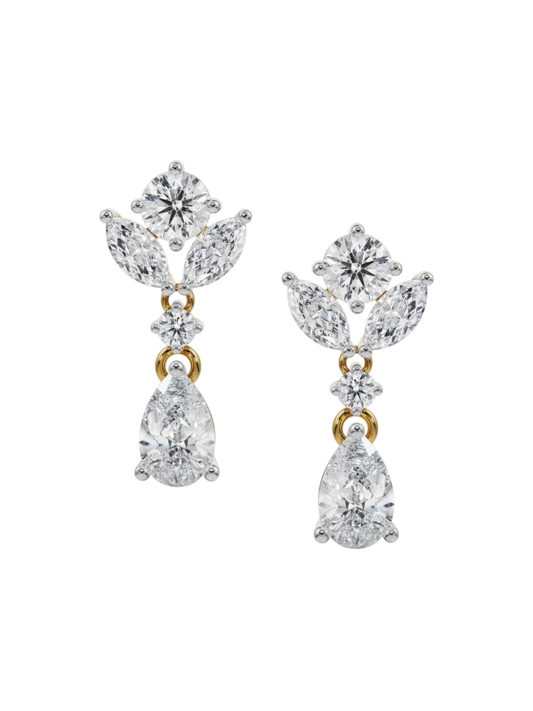 Emori Magical Drop Diamond Earrings-picture-12