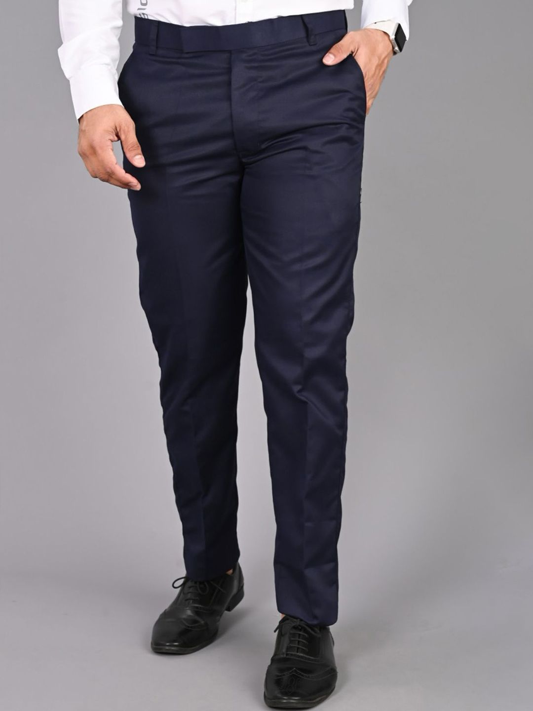 encore by INVICTUS Men Pleated Trousers-picture-12