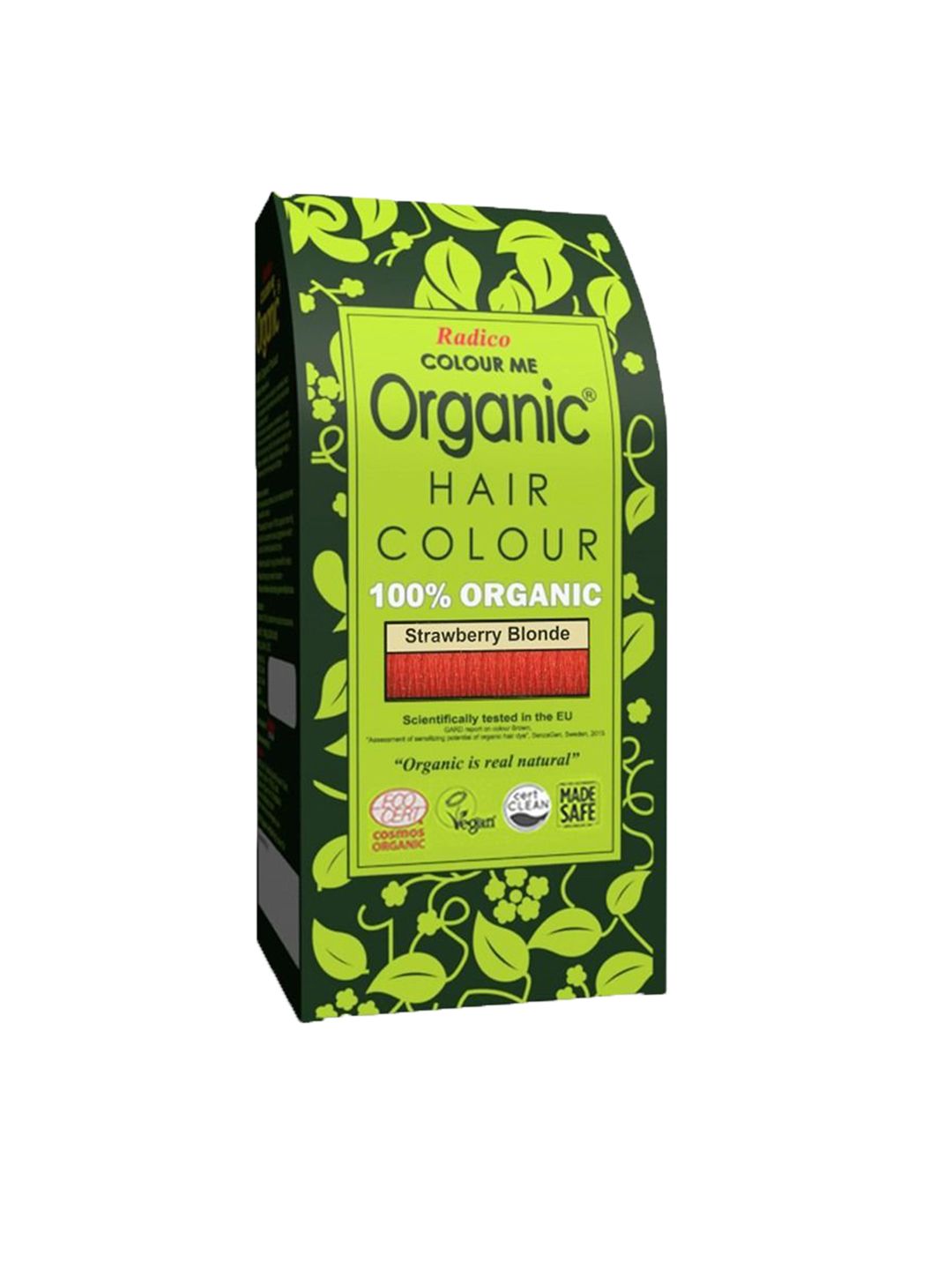 Radico Colour Me Organic Hair Colour- 100 g- Strawberry Blonde-image-46