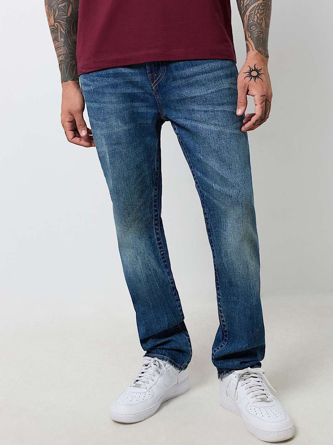True Religion Men Skinny Fit Heavy Fade Jeans-picture-29