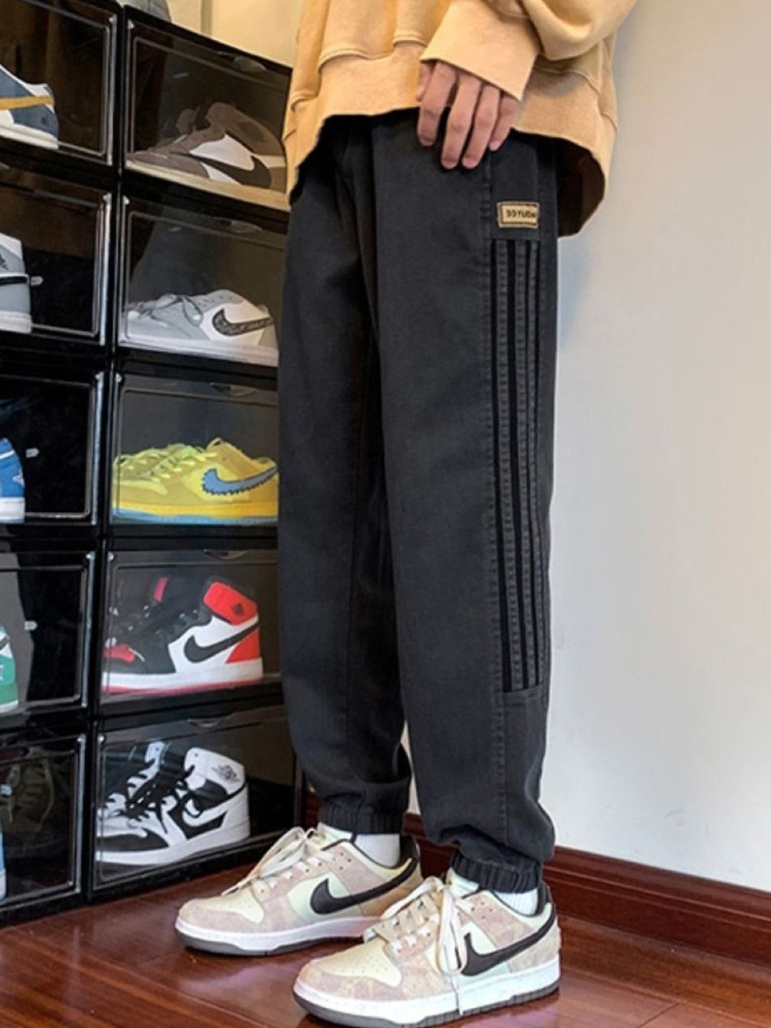 StyleCast Men Striped Relaxed Trousers-picture-15