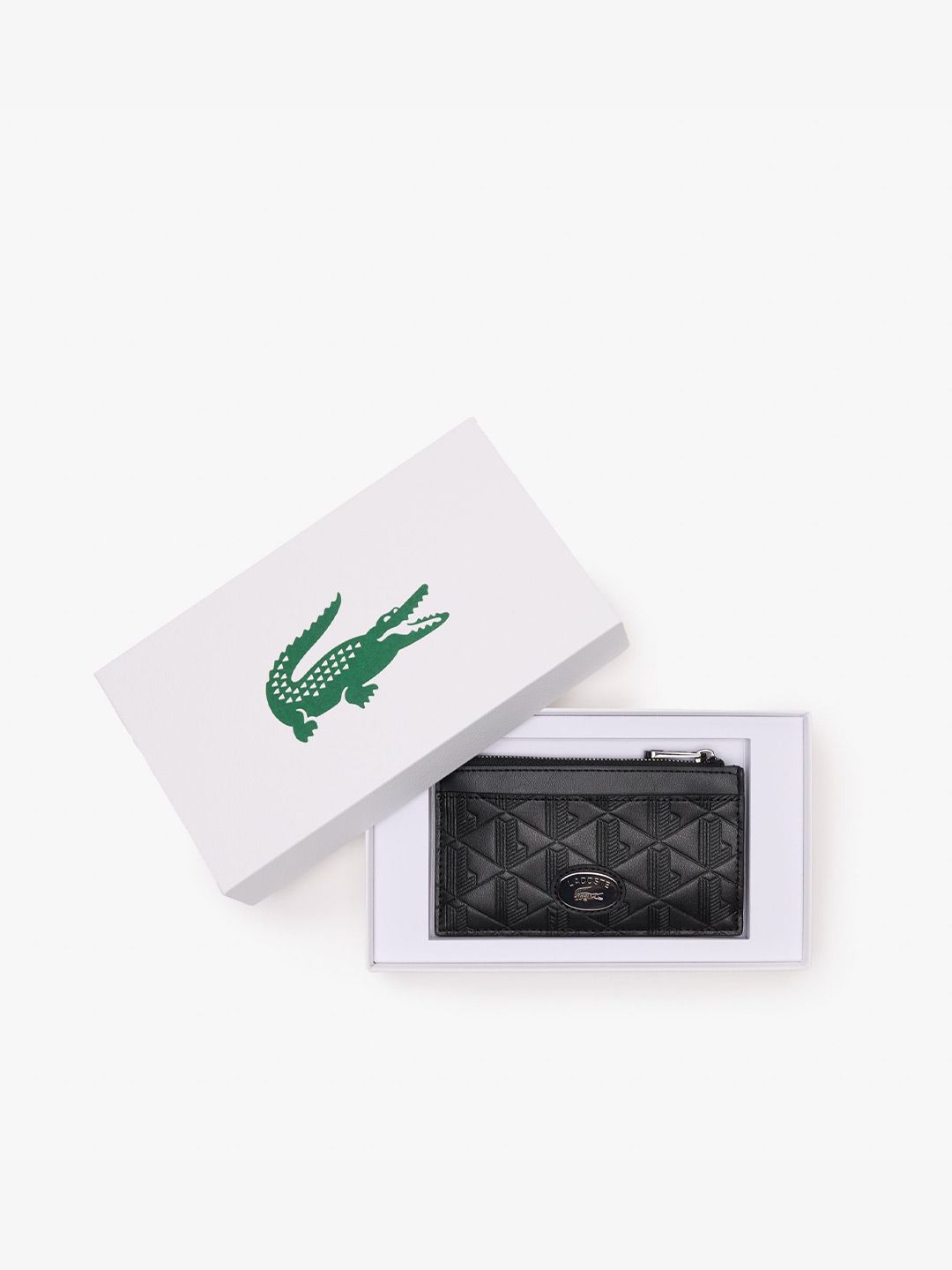 Lacoste Men Abstract Leather Card Holder-picture-27