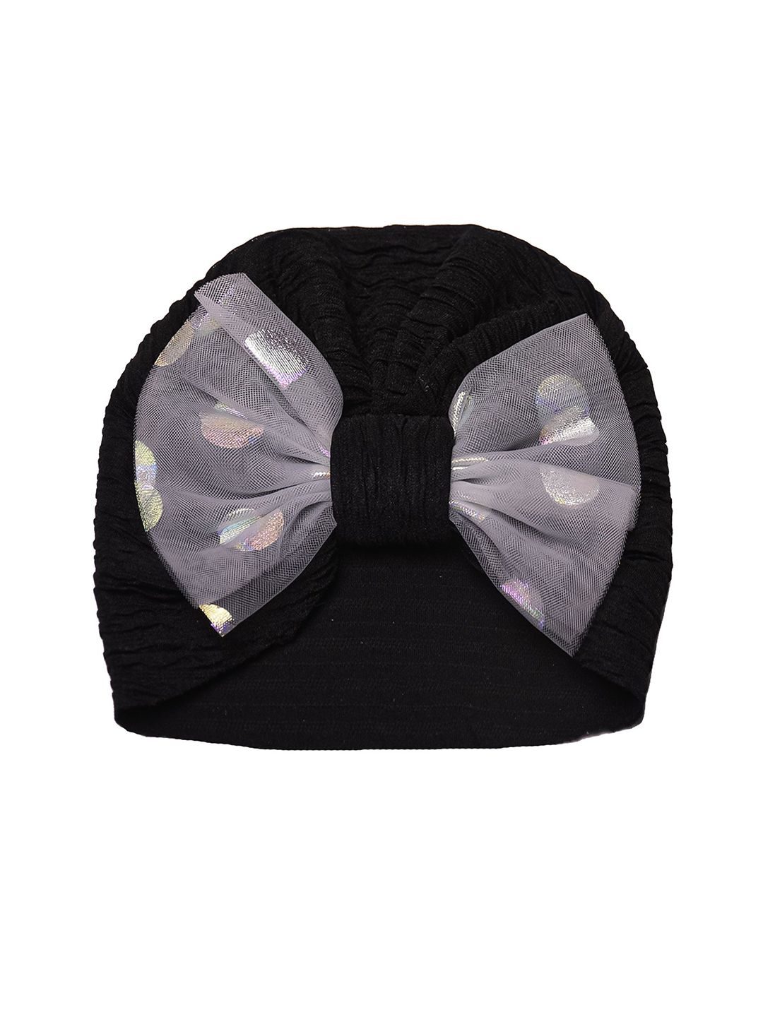 THE LITTLE LOOKERS Kids Soft Hosiery Turban Bow Knot Cap-picture-33