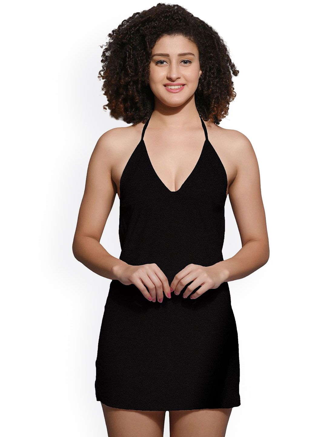 chia fashions Modal Halter Neck Baby Doll-picture-38